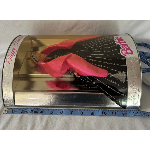 Happy Holidays Barbie Special Edition Vintage 1998 New in Box - Rare Misprint!! - Picture 10 of 13